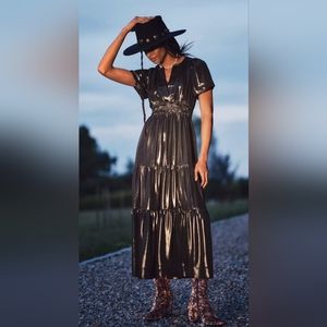 Anthropologie somerset dress shine edition